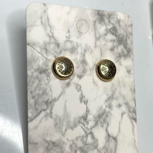 Authentic Louis Vuitton Rivet Stud Earrings